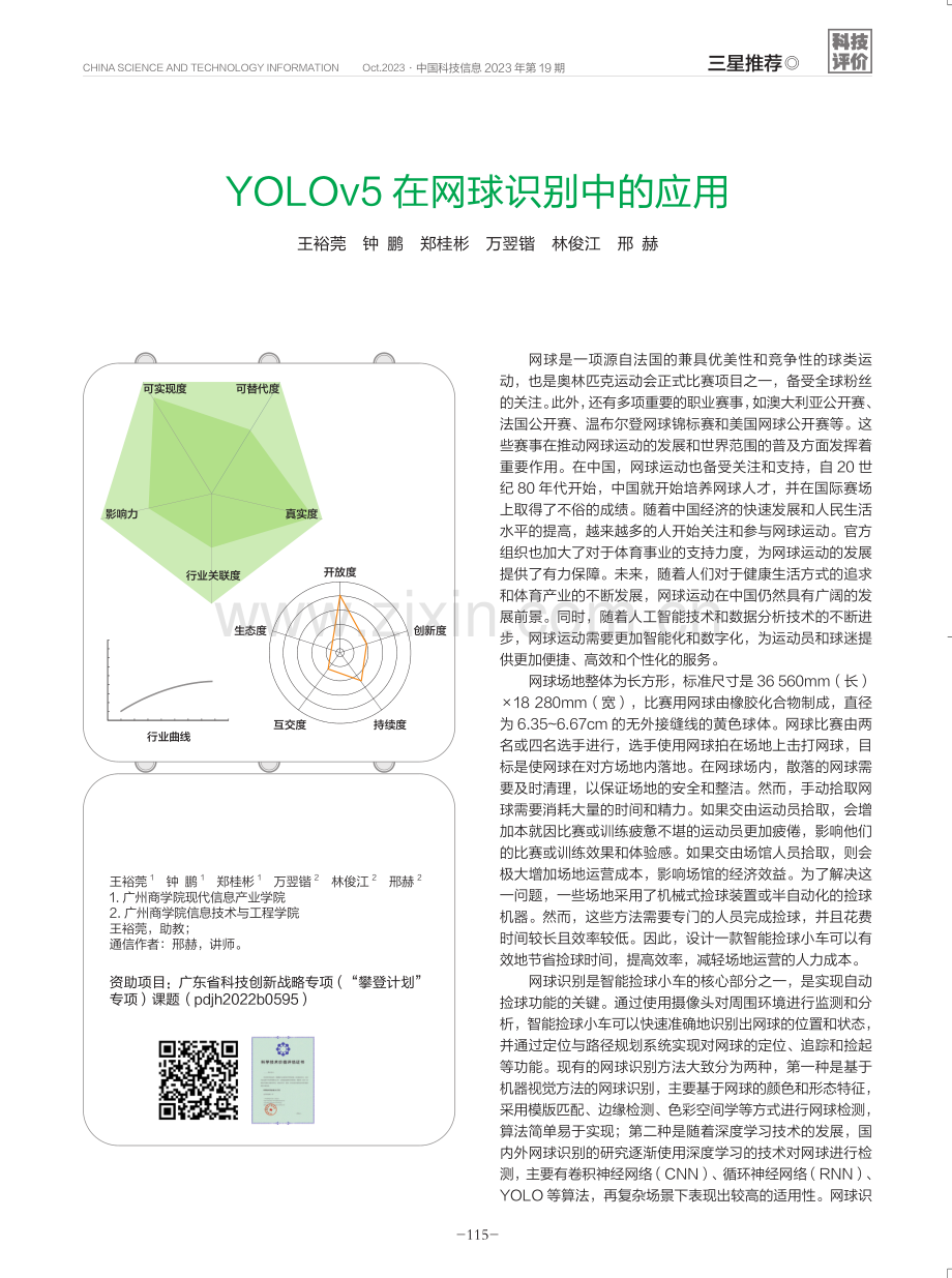 YOLOv5在网球识别中的应用.pdf_第1页