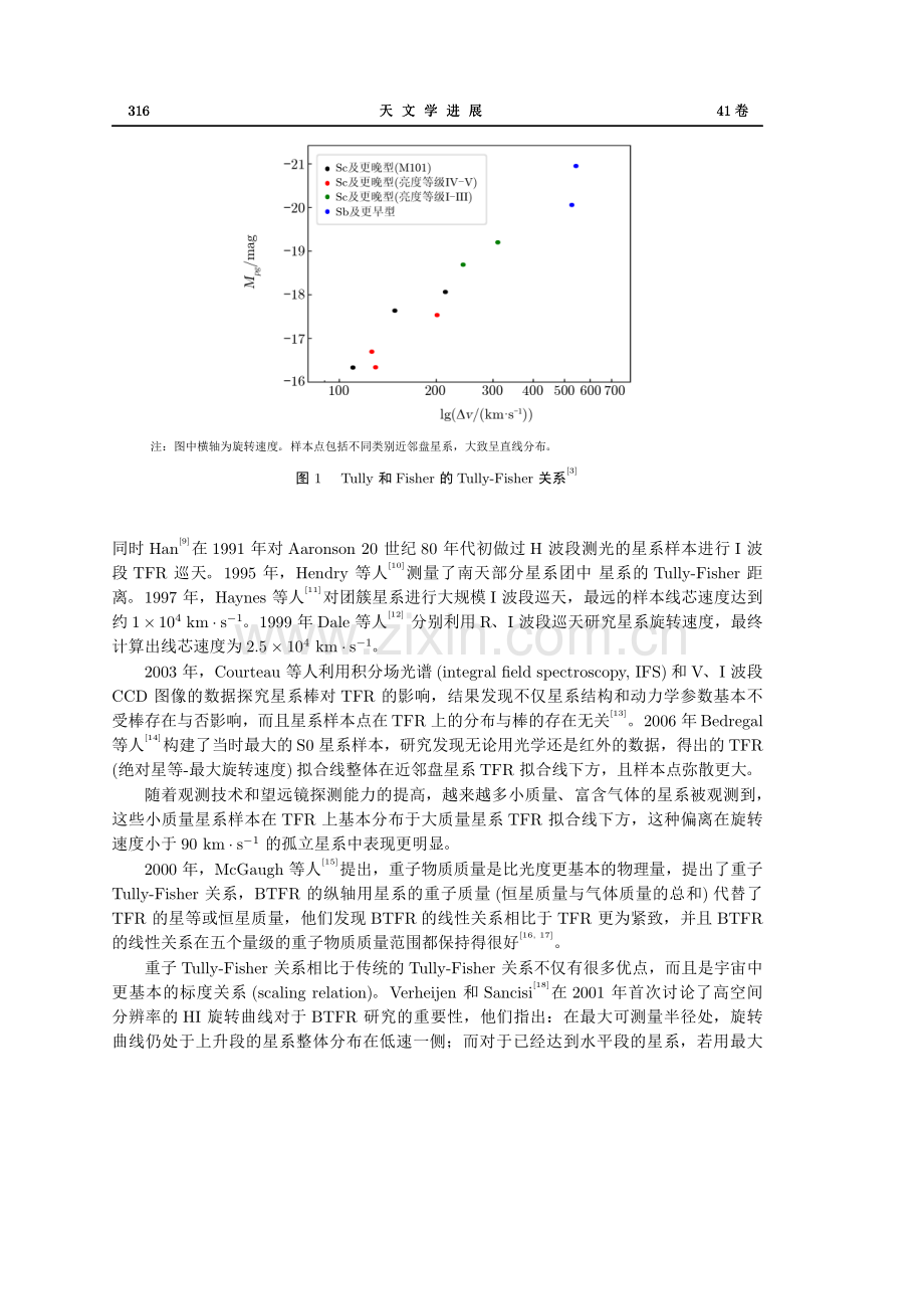 Tully-Fisher关系与重子Tully-Fisher关系的研究进展.pdf_第3页