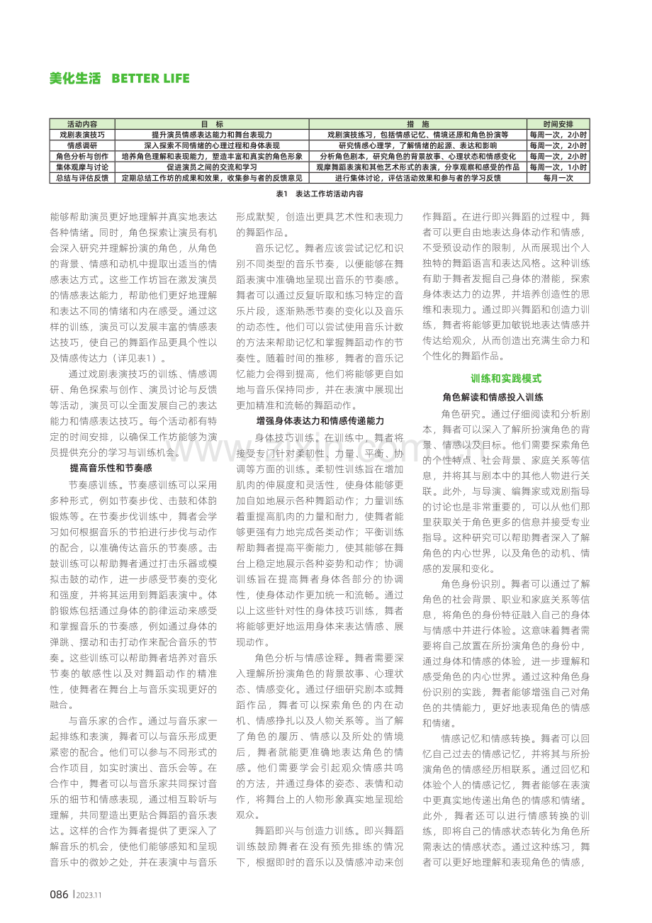 芭蕾舞蹈演员的艺术感悟力研究.pdf_第2页