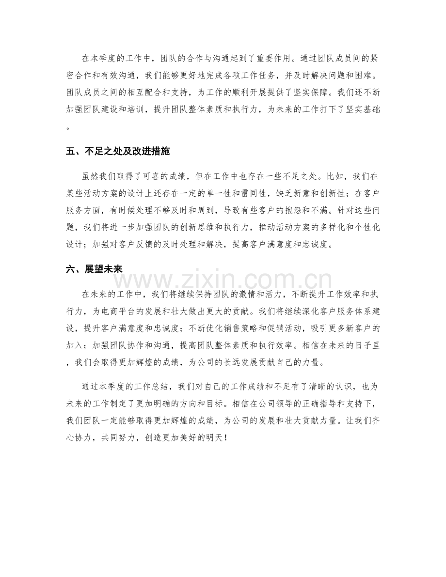 电商运营人员季度工作总结.docx_第2页