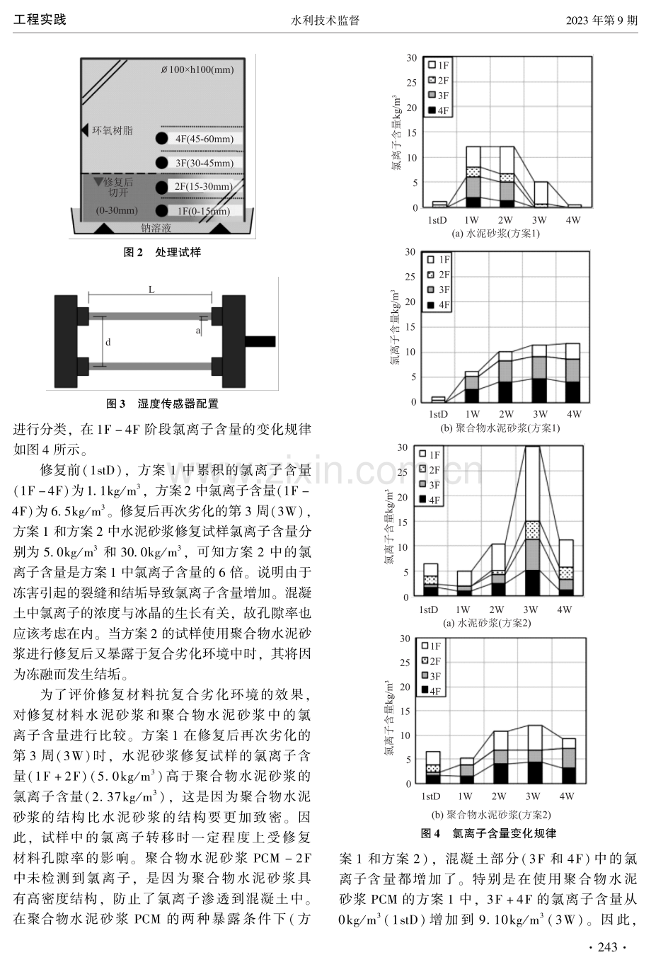 不同修复材料对混凝土水闸结构劣化的影响.pdf_第3页