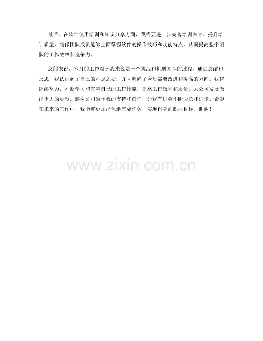 软件支持工程师月度工作总结.docx_第2页