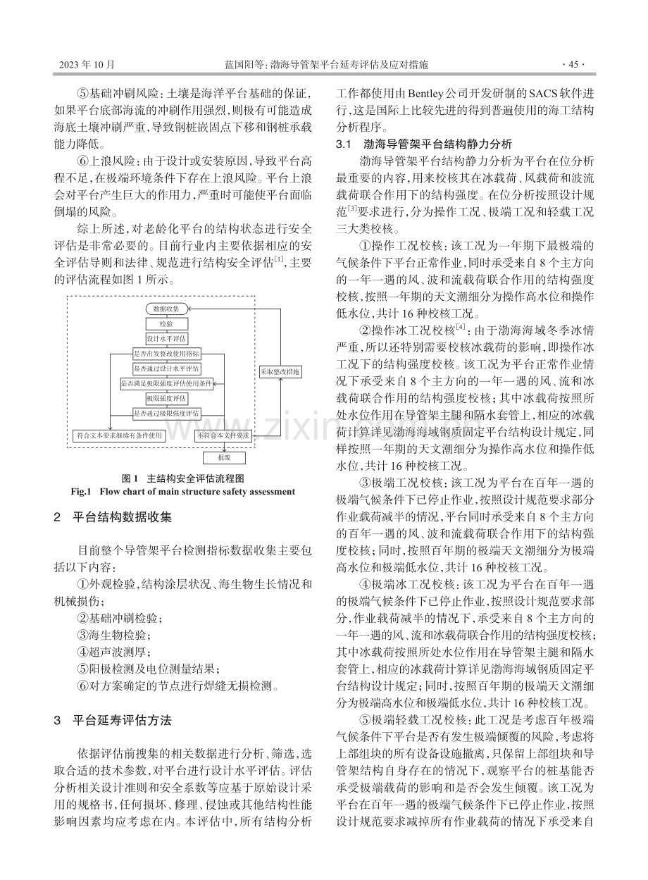 渤海导管架平台延寿评估及应对措施.pdf_第2页