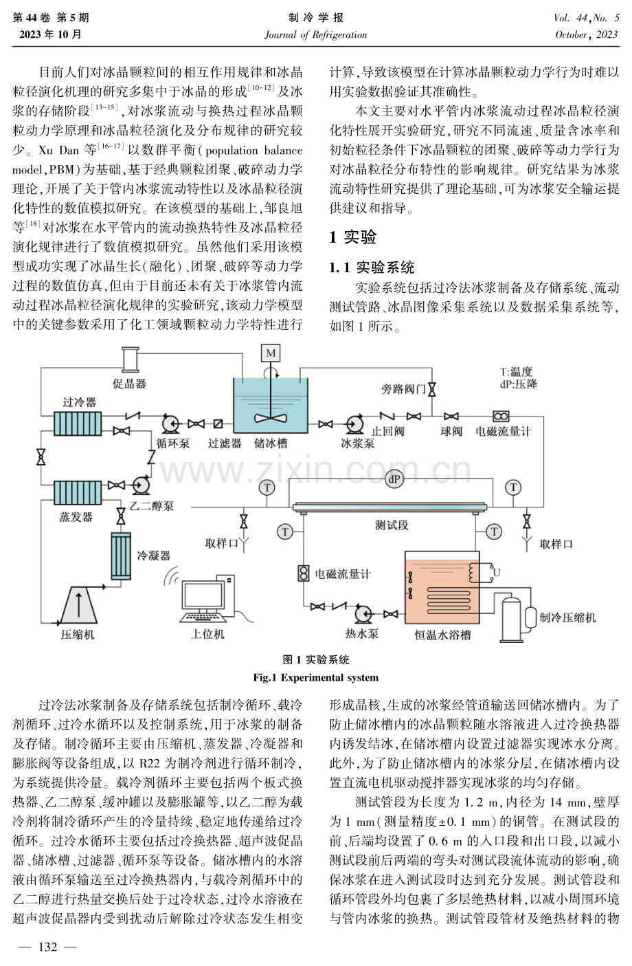 冰浆流动过程中冰晶粒径演化规律的实验研究.pdf_第2页