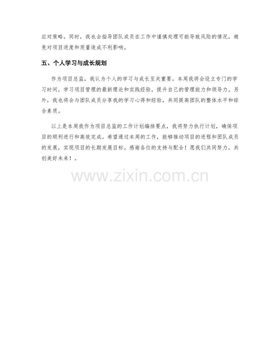 项目总监周工作计划编排要点.docx_第2页