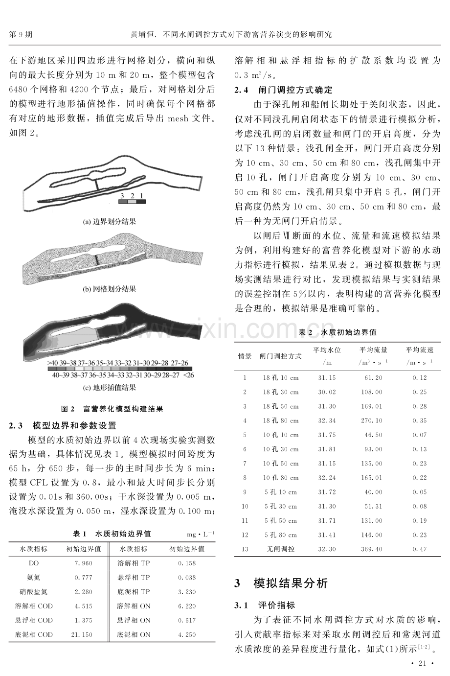 不同水闸调控方式对下游富营养演变的影响研究.pdf_第2页