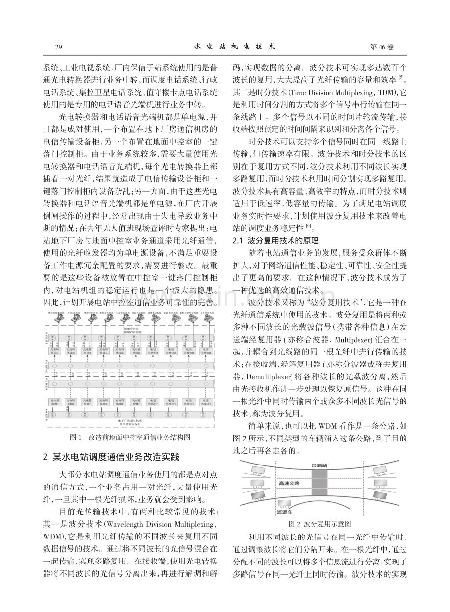 波分复用技术在水电站调度通信系统中的应用.pdf_第2页