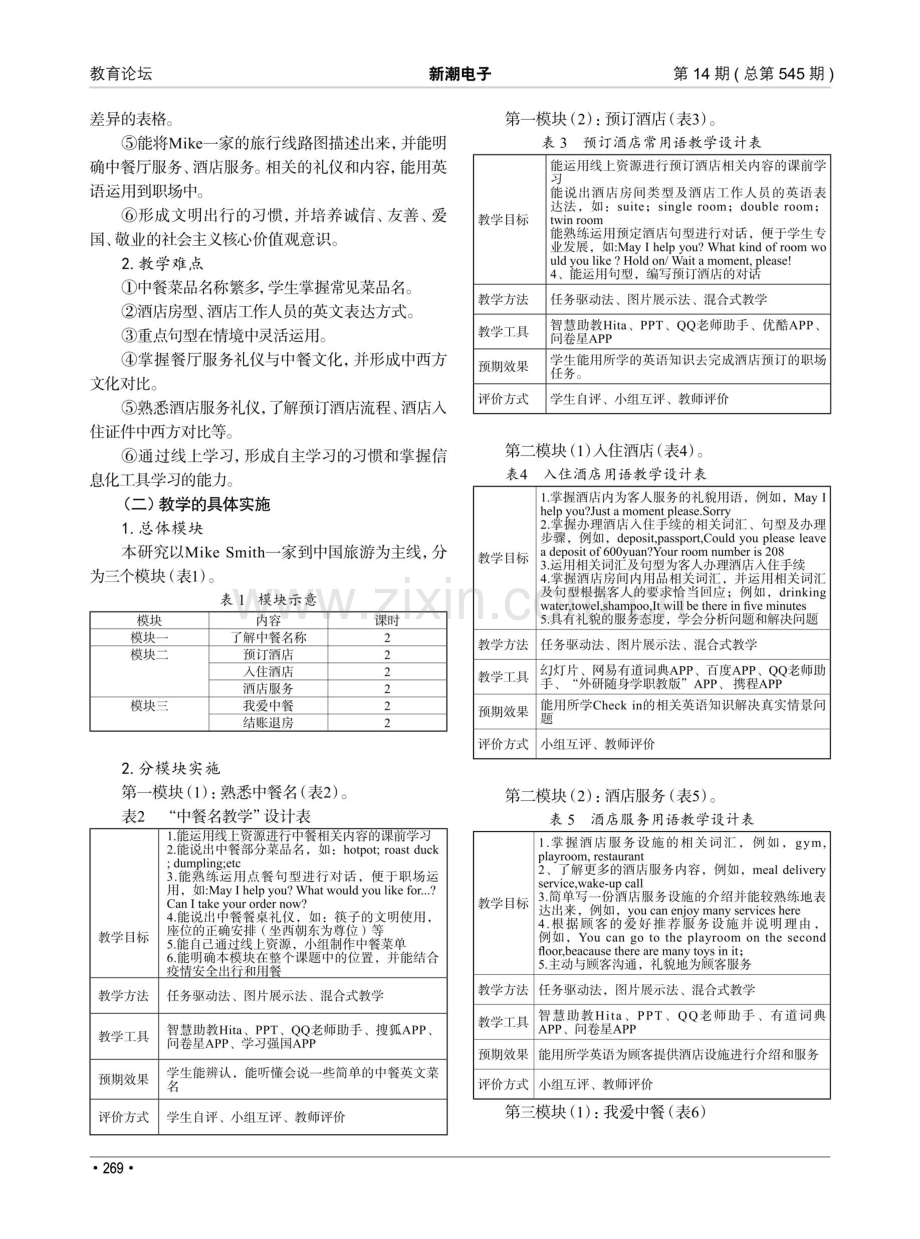 英语交际提升学生能力学科融合推动地区文旅——中职“9 3”英语教学新路径.pdf_第2页