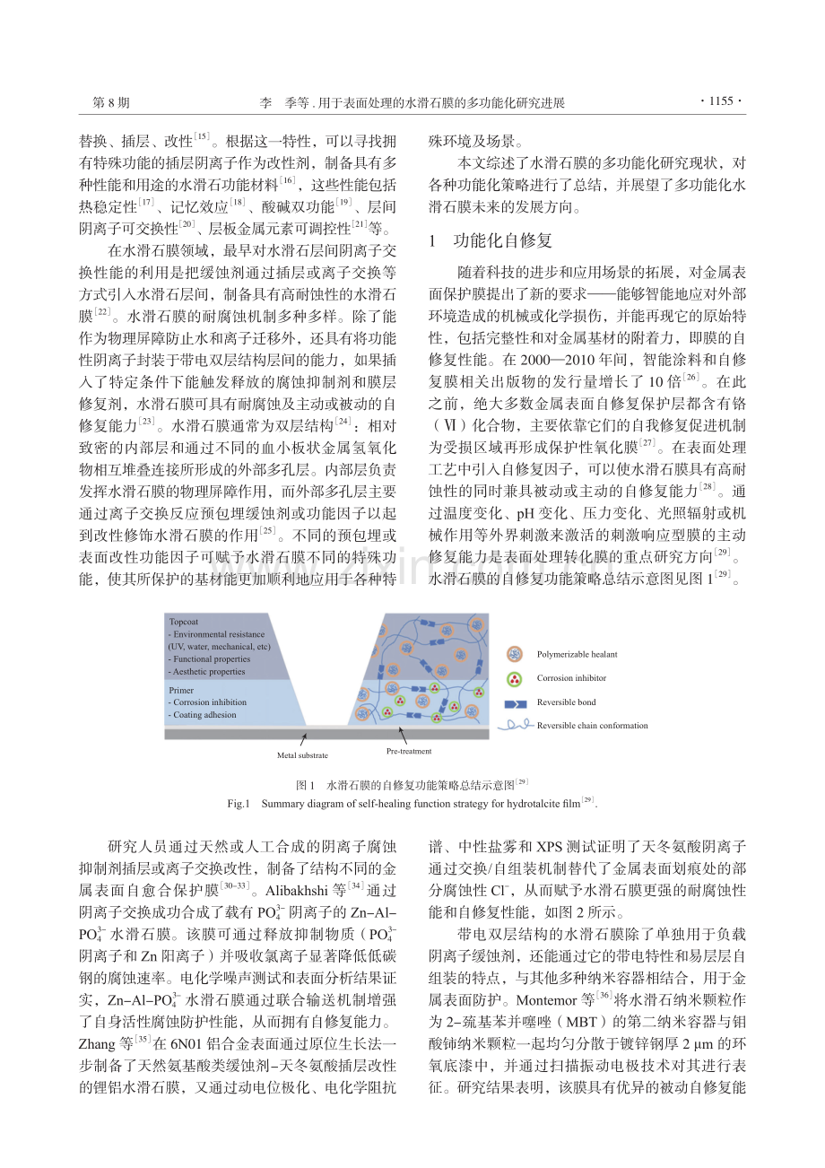 用于表面处理的水滑石膜的多功能化研究进展.pdf_第2页