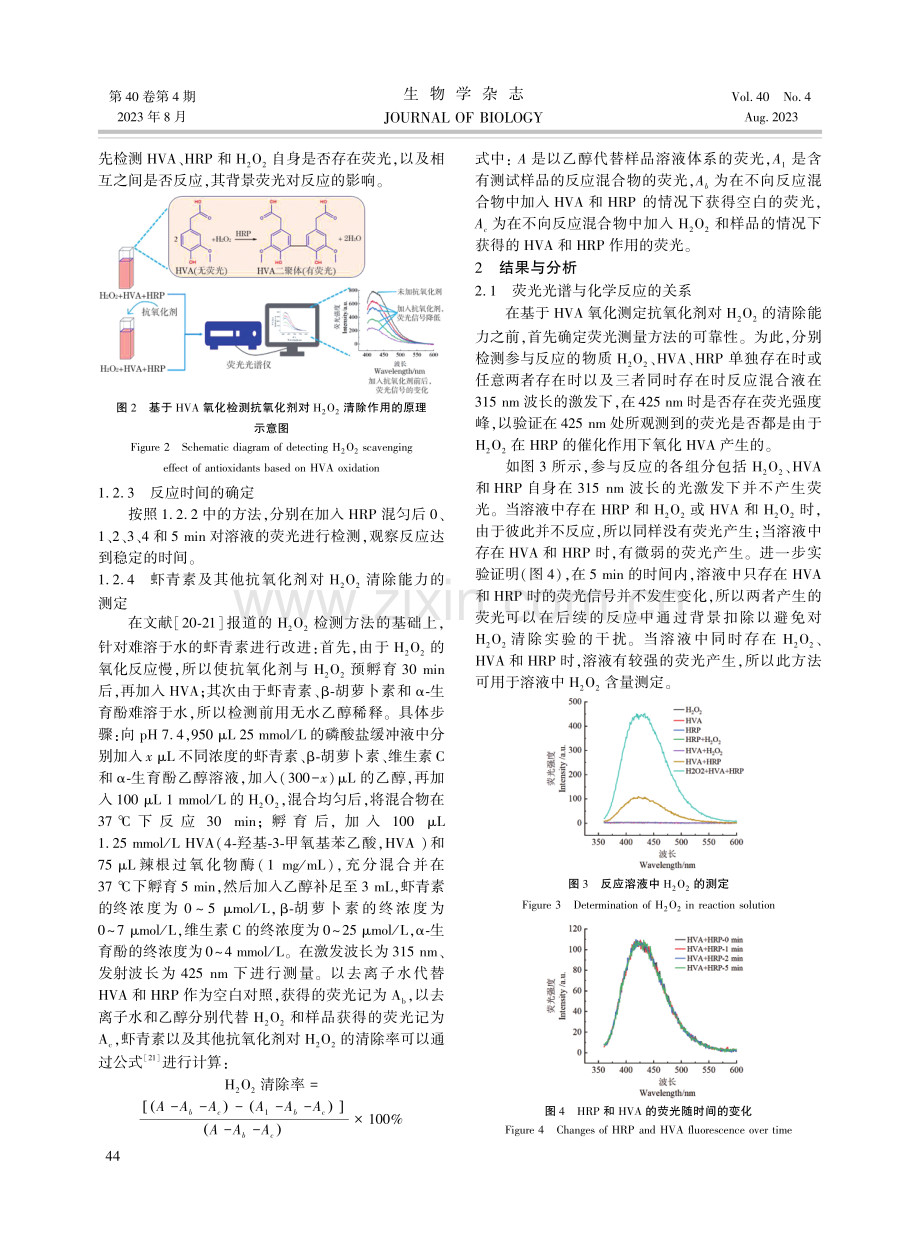 荧光光谱法分析天然虾青素对H_(2)O_(2)的抗氧化能力.pdf_第3页