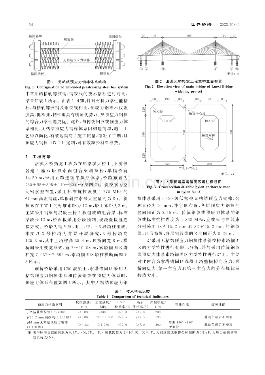 预应力钢棒体系索塔锚固区力学特性研究.pdf_第2页