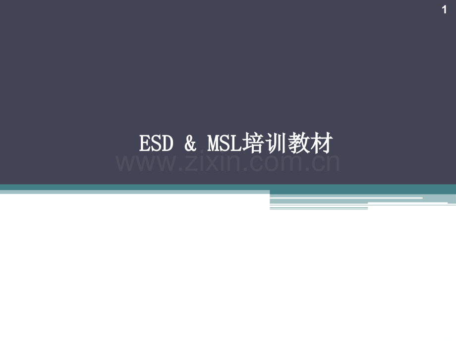 ESDMSL培训教材PPT课件.ppt_第1页