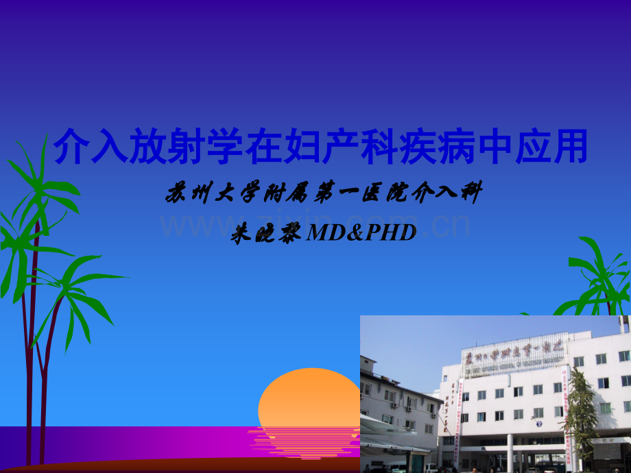 妇产科大出血的介入治疗.ppt_第1页