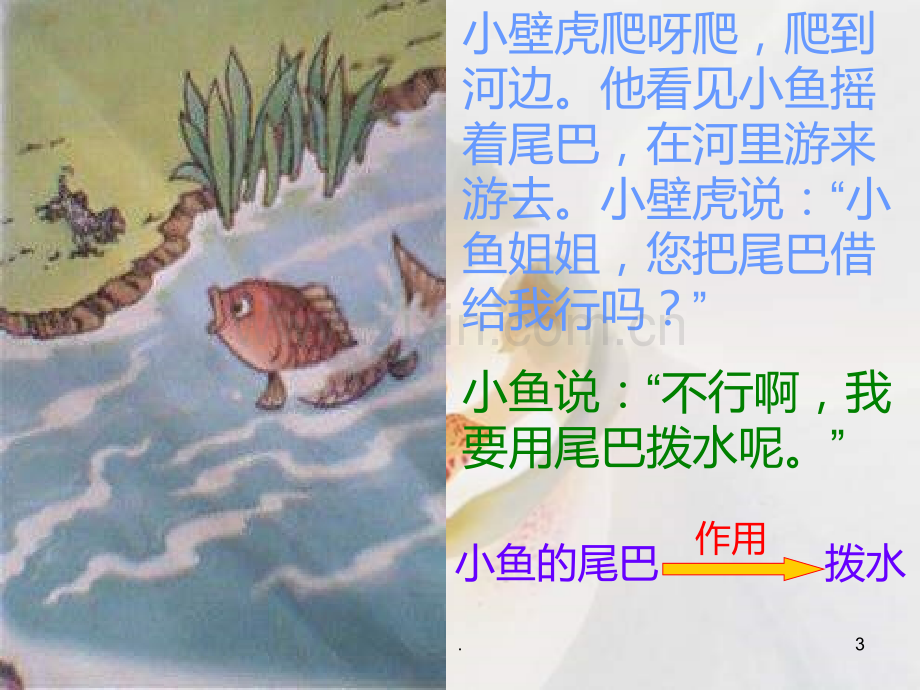 小壁虎借尾巴PPT课件.ppt_第3页