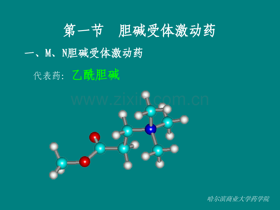 药理学课件之胆碱受体激动药.ppt_第3页