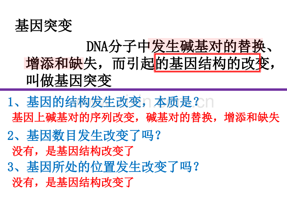 必修五基因突变基因重组染色体结构变异PPT课件.ppt_第3页