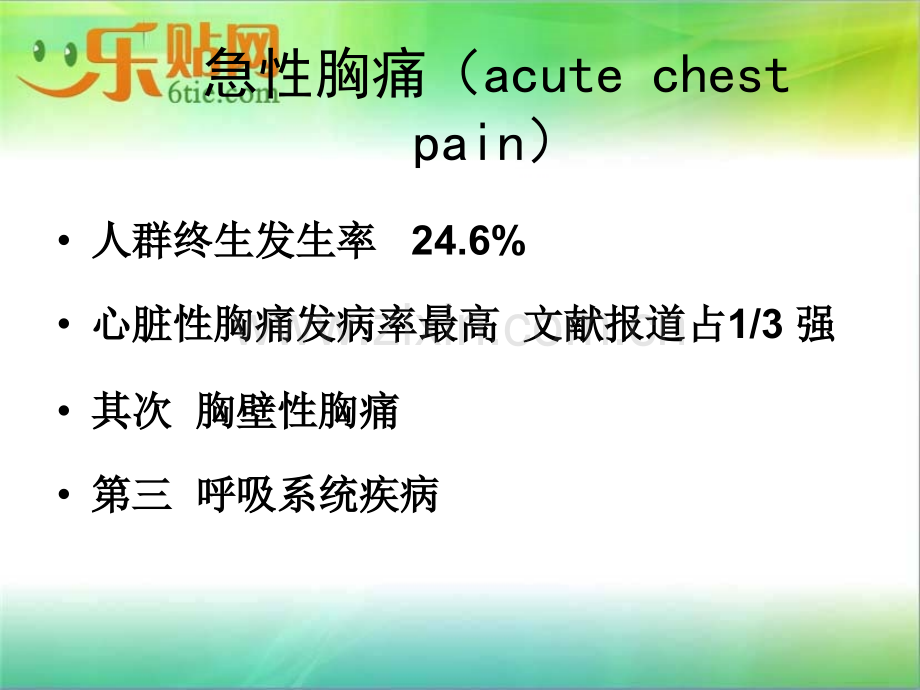 【急性胸痛的诊断和鉴别诊断】.ppt_第2页