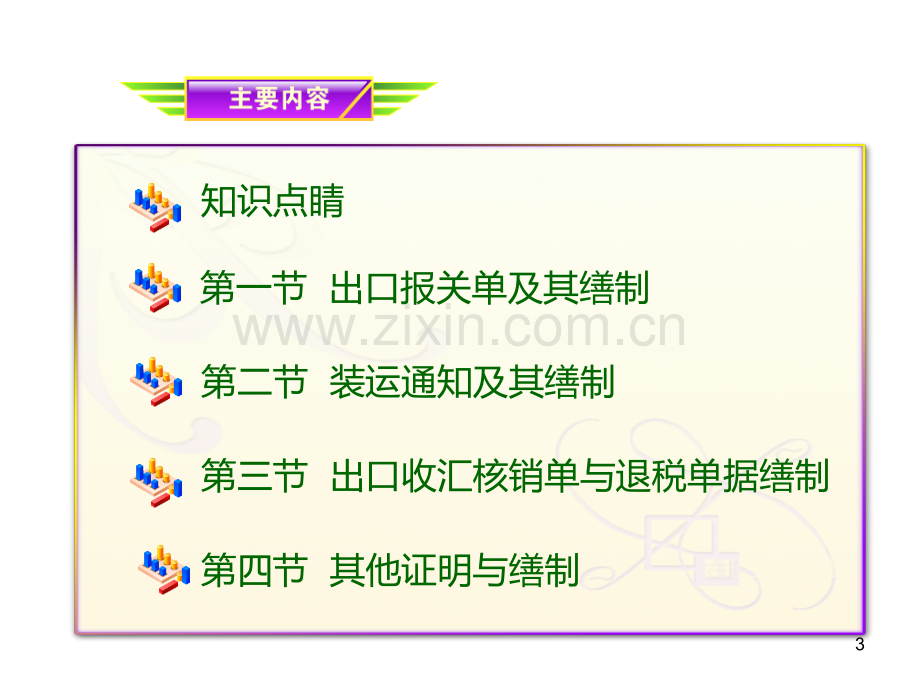 《外贸单证实务》——其他出口单据的缮制PPT课件.ppt_第3页