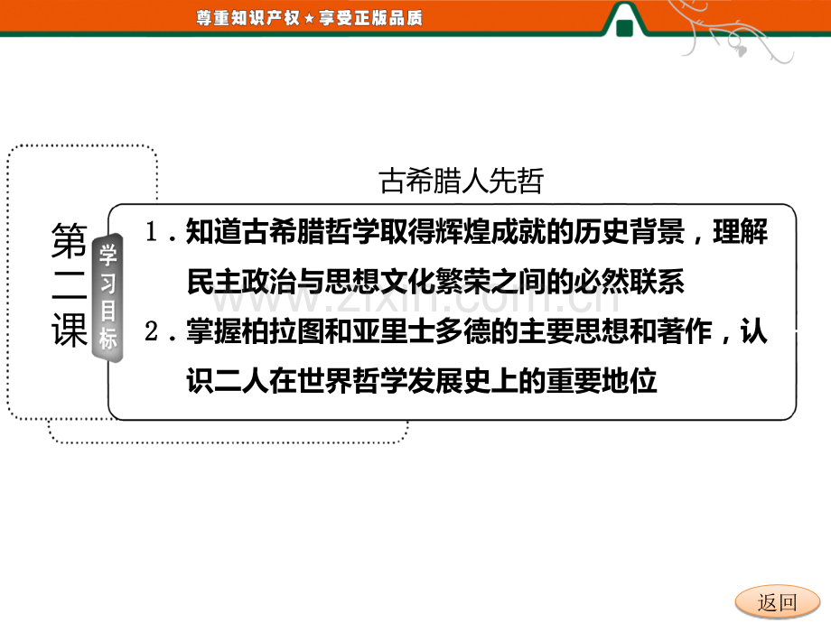 高二历史人民版选修4：专题二---第二课-古希腊的先哲PPT课件.ppt_第3页