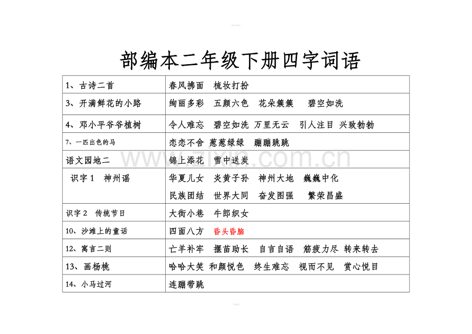 部编版小学2下全册古诗.doc_第3页