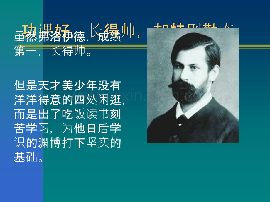 弗洛伊德生平简述.ppt_第3页