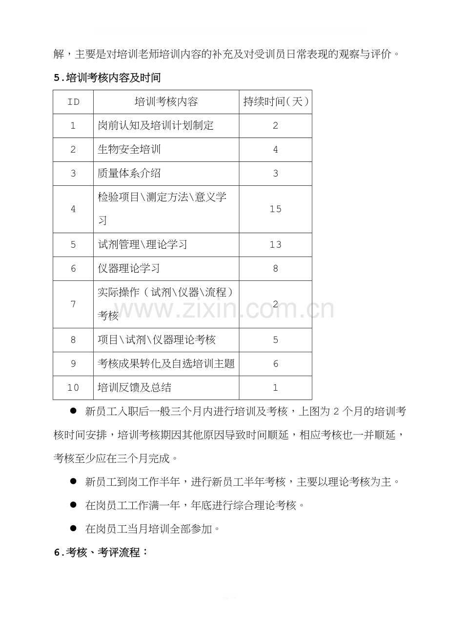 检验科员工培训与能力评估考核程序.doc_第2页