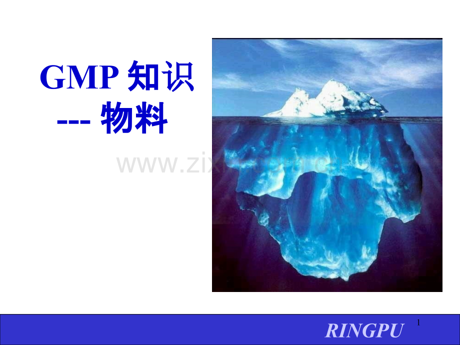 GMP物料PPT课件.ppt_第1页