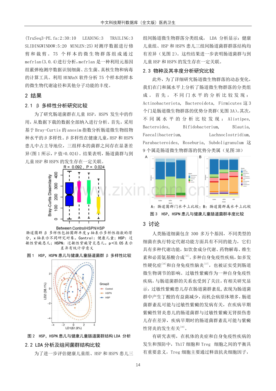 肠道微生物与儿童过敏性紫癜相关性研究.pdf_第2页