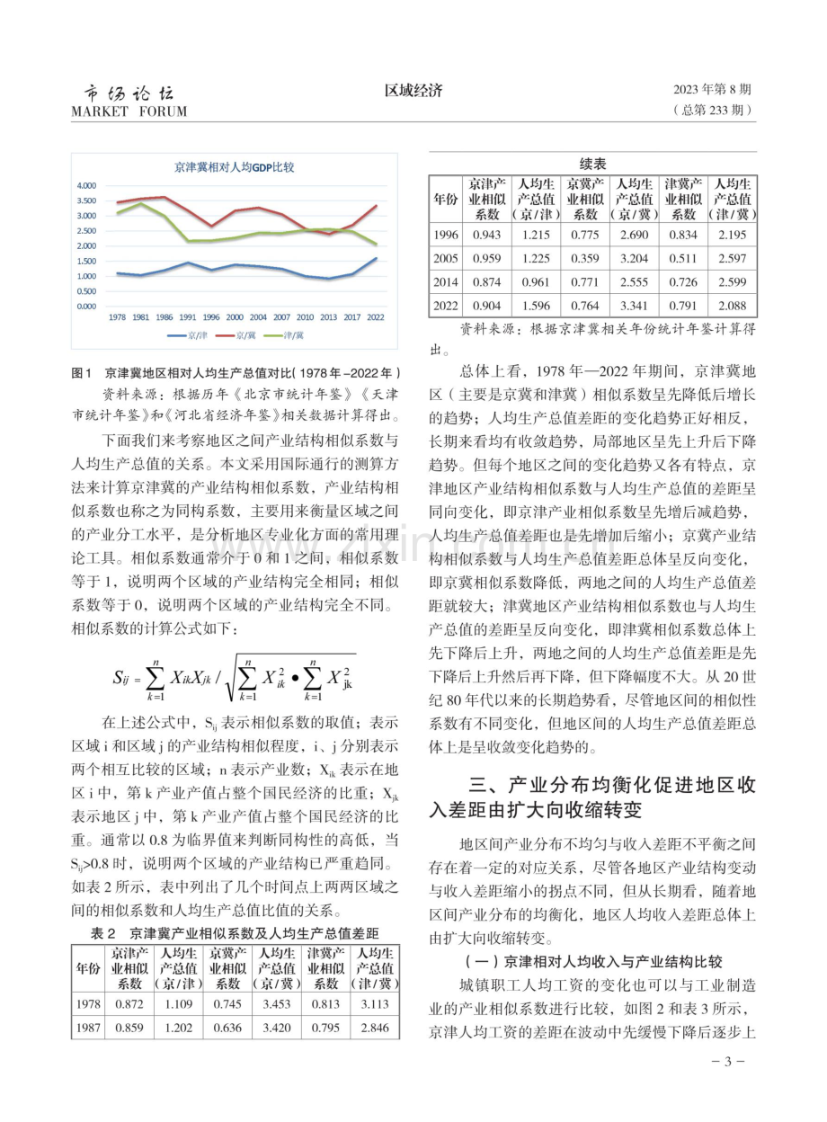 产业布局优化与区域协调发展研究——基于京津冀产业发展实践.pdf_第3页