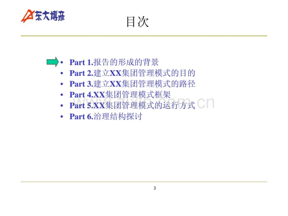 东大博彦发挥竞争优势建立以价值创造为核心的集团管理体系——XX集团管理模式设计.pptx_第3页