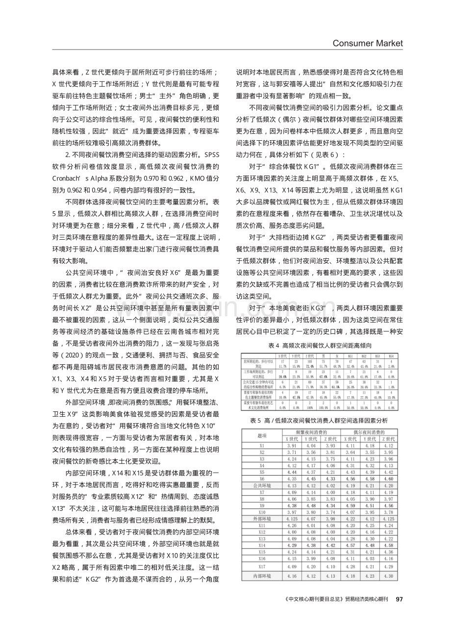 城市居民夜间餐饮消费的空间选择和驱动因素——以云南省为例.pdf_第3页