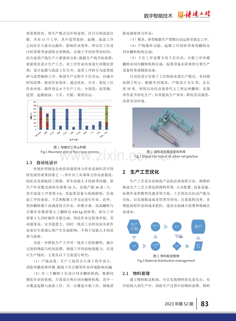 城轨齿轮箱铸件造型生产线的设计与应用.pdf_第2页