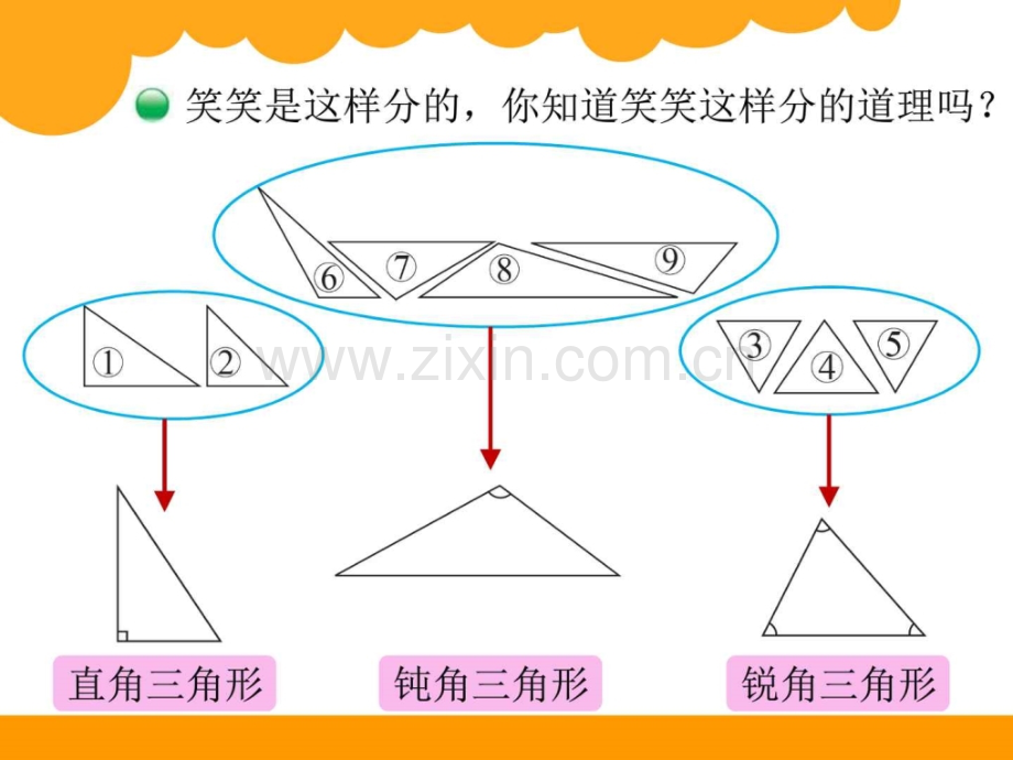 新北师大版四年级数学下册三角形分类.pptx_第3页