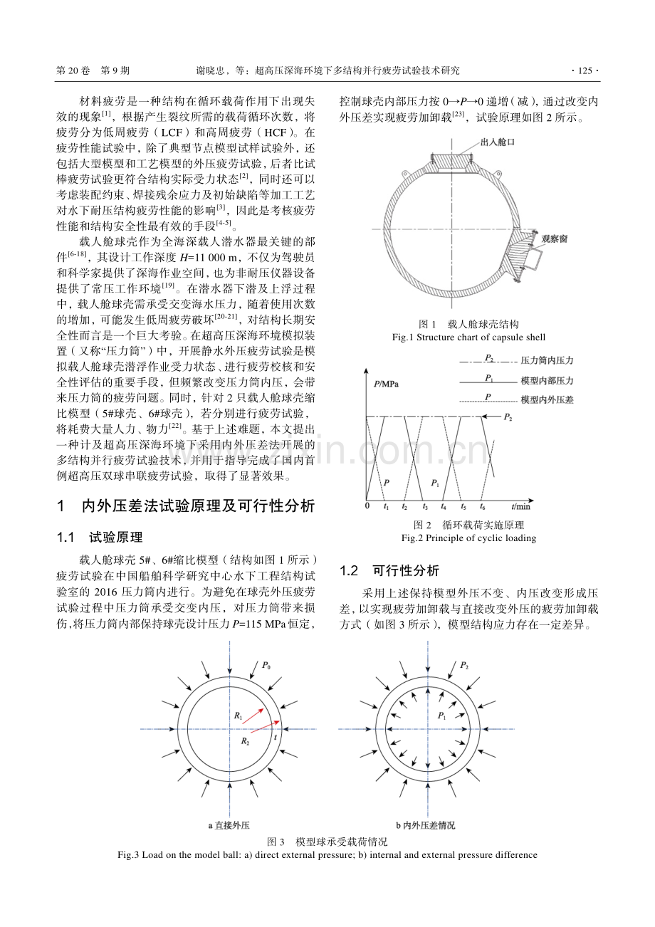 超高压深海环境下多结构并行疲劳试验技术研究.pdf_第2页