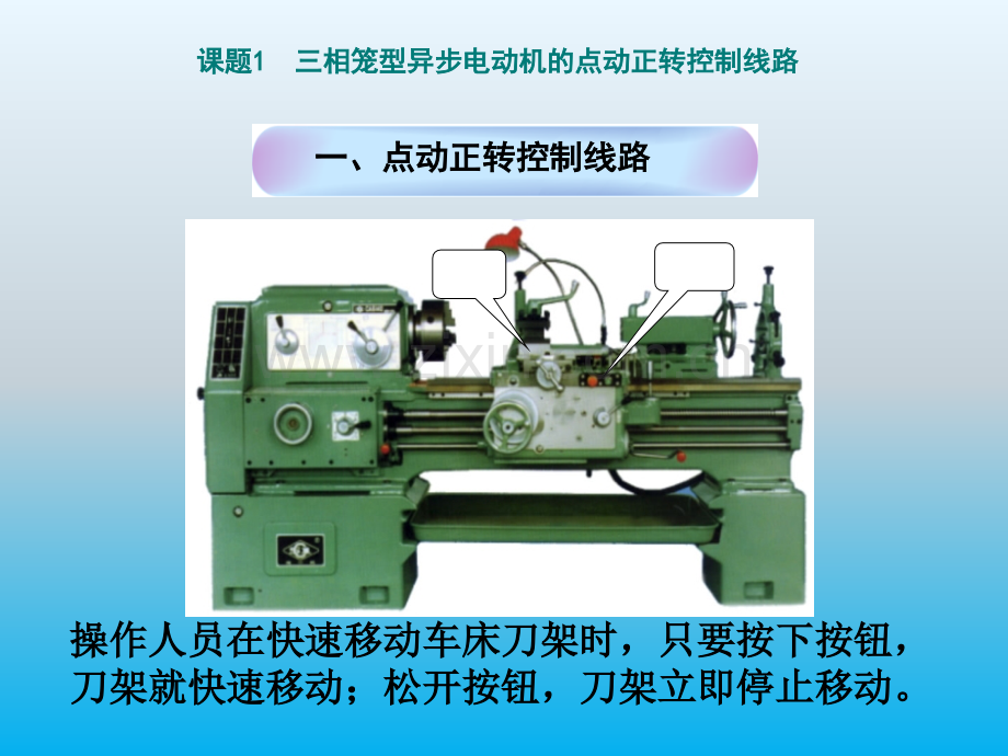 课题1三相笼型异步电动机的点动正转控制线路.pptx_第2页