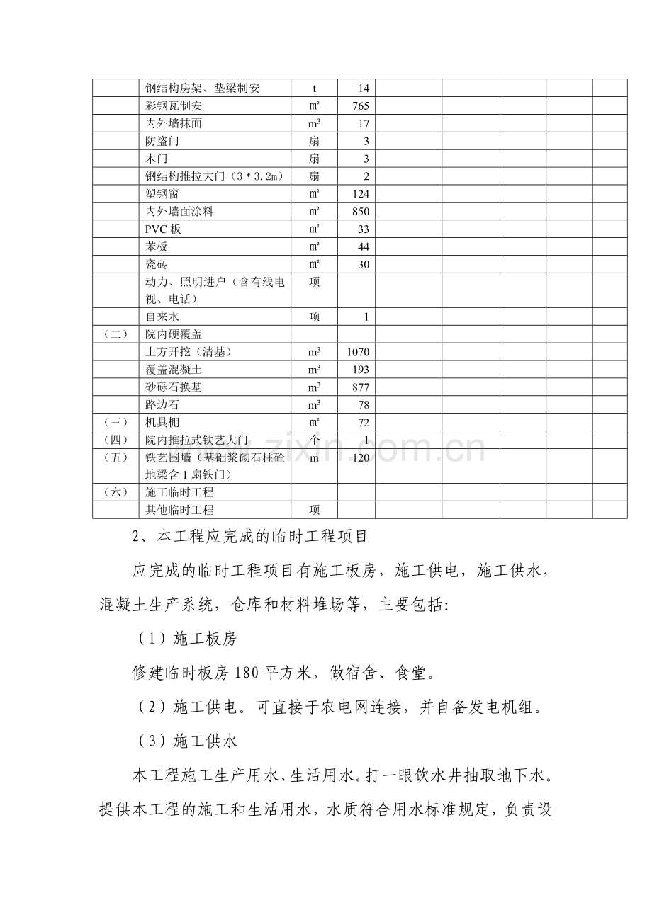 农机库房及其附属工程施工组织设计.docx_第3页