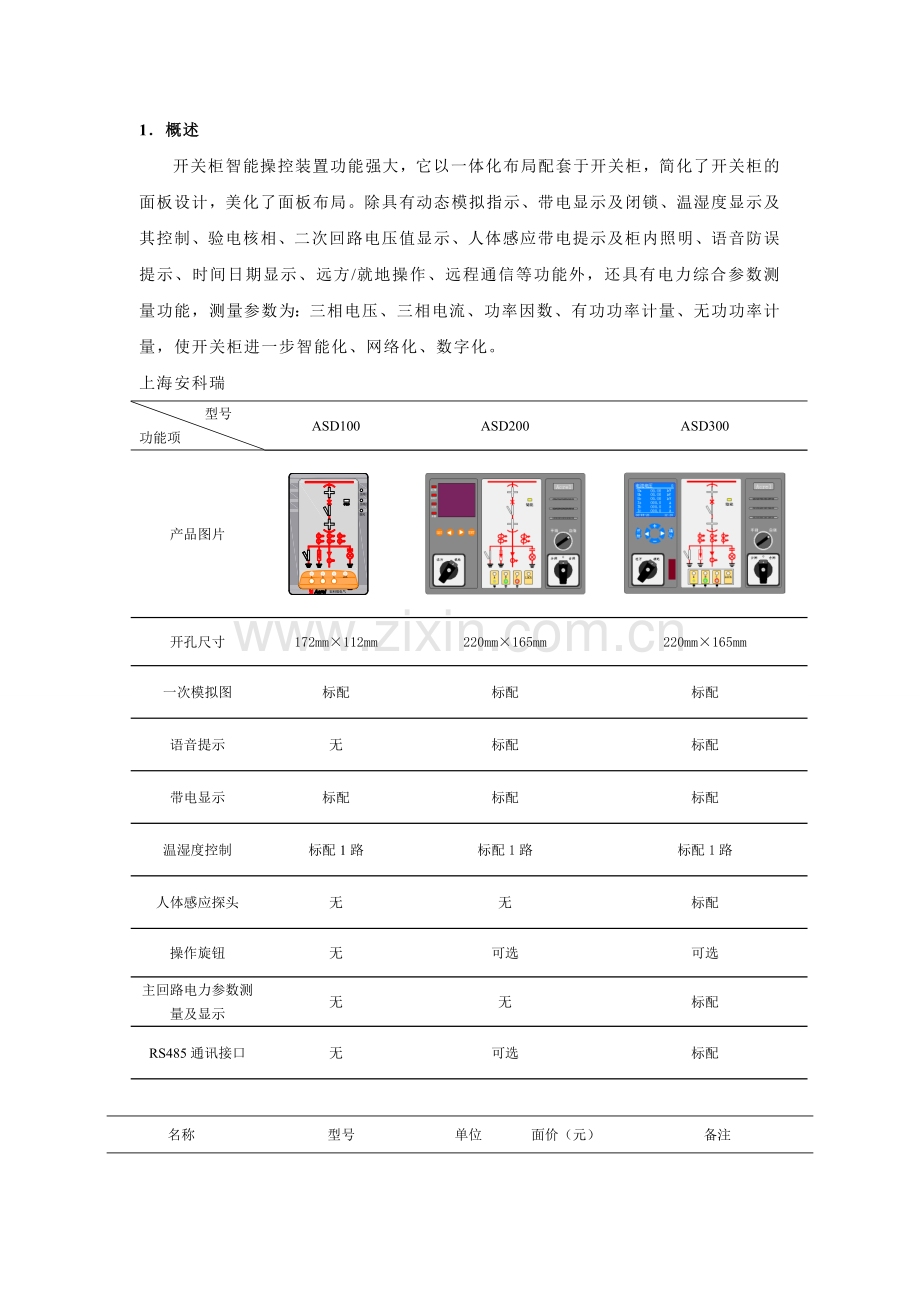 安科瑞智能开关柜操控装置设计与应用.docx_第1页