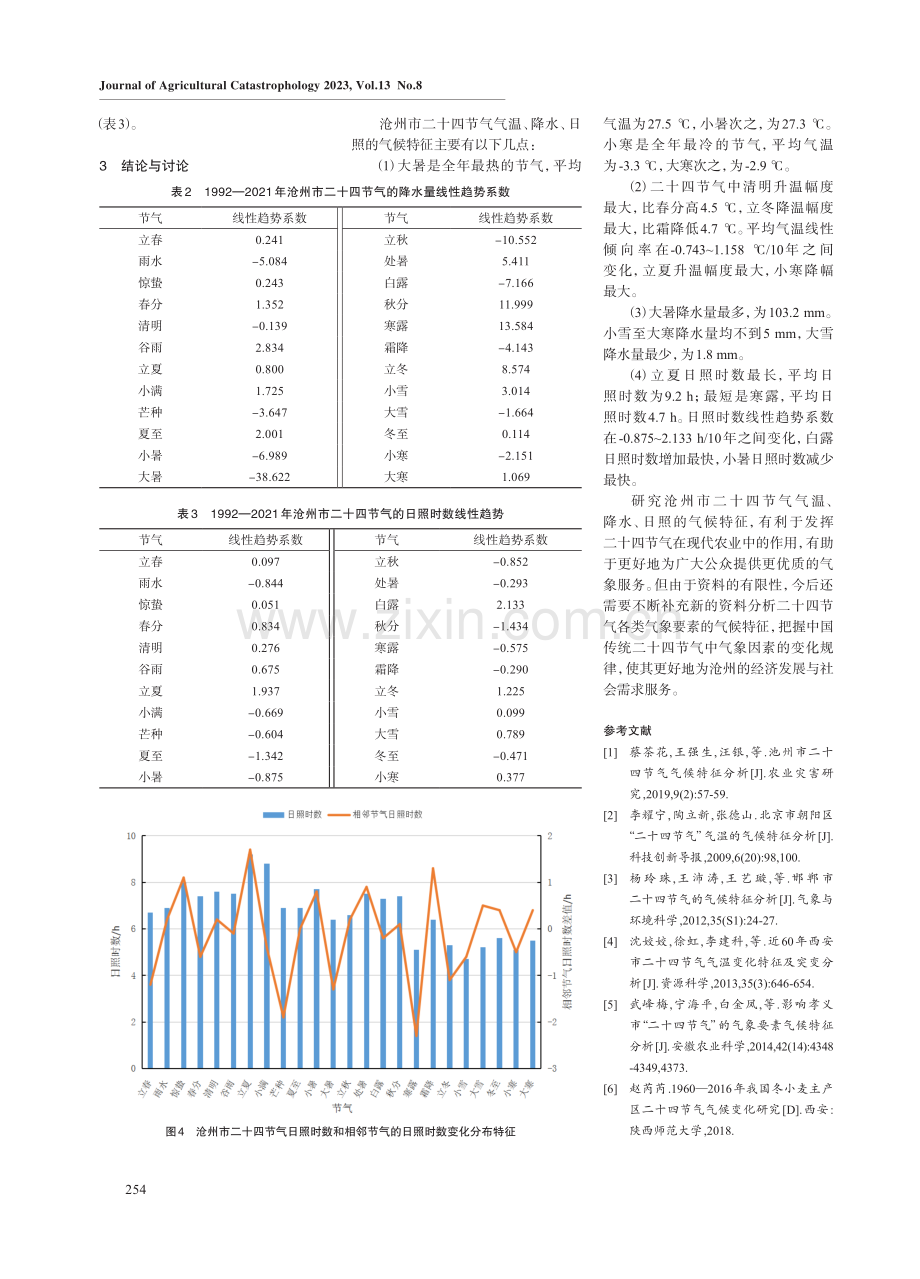 沧州市二十四节气的气候特征分析.pdf_第3页