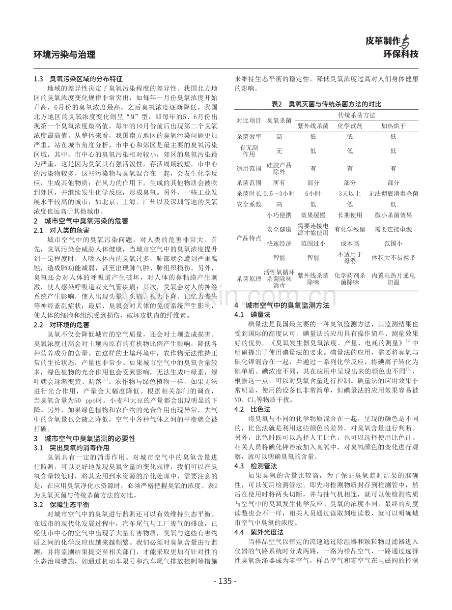 城市空气臭氧监测及污染治理对策思考.pdf_第2页