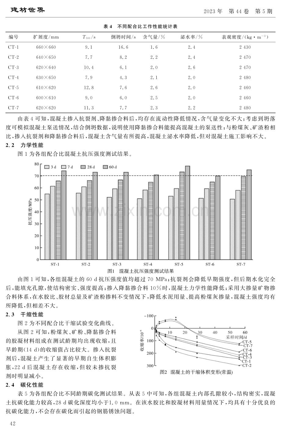 常泰长江大桥桥塔C60大体积混凝土配合比设计及防裂技术.pdf_第3页