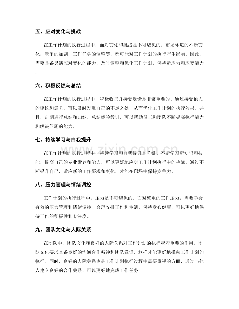 工作计划的执行过程与挑战应对.docx_第2页