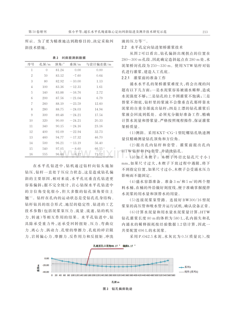 超长水平孔绳索取心定向纠斜钻进及测井技术研究示范.pdf_第3页