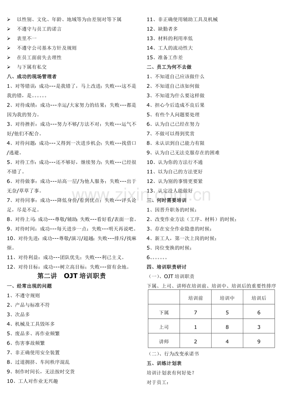 制造型企业生产主管实践训练第一、二讲(讲义).doc_第2页