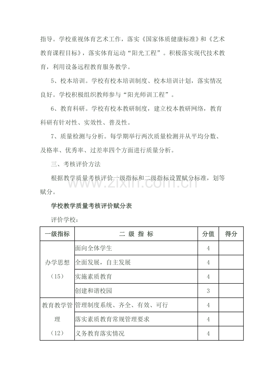 教学质量考核评价制度.doc_第3页