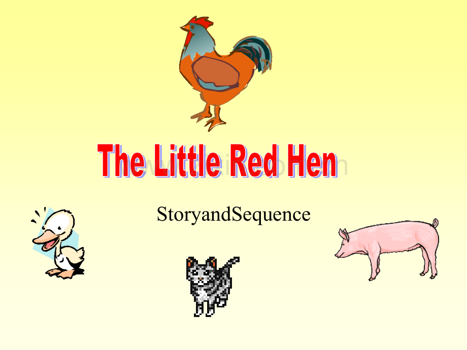 LittleRedHen-绘本.ppt_第1页