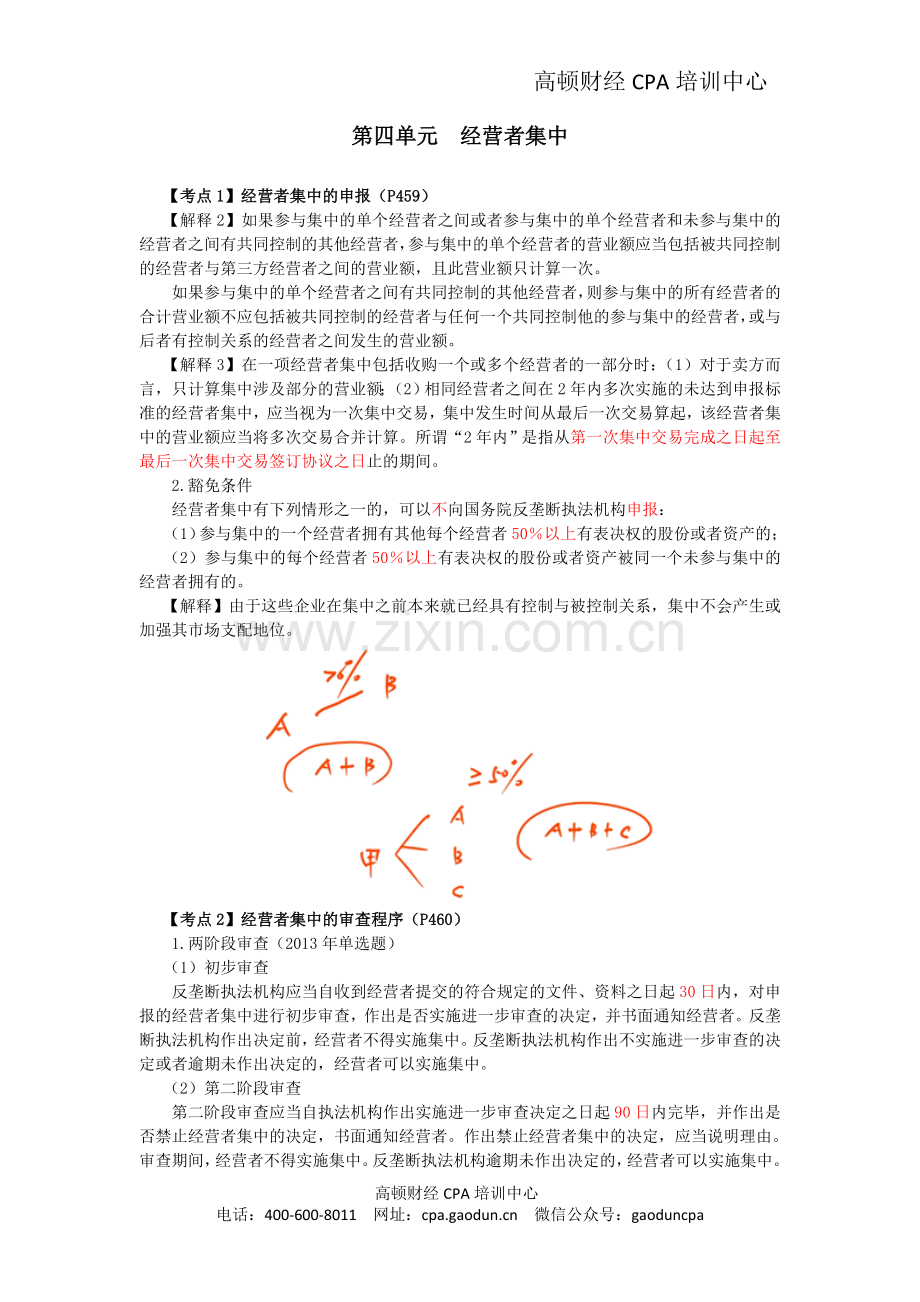 注会考试《经济法》考点解读第11章-反垄断法律制度04.doc_第1页