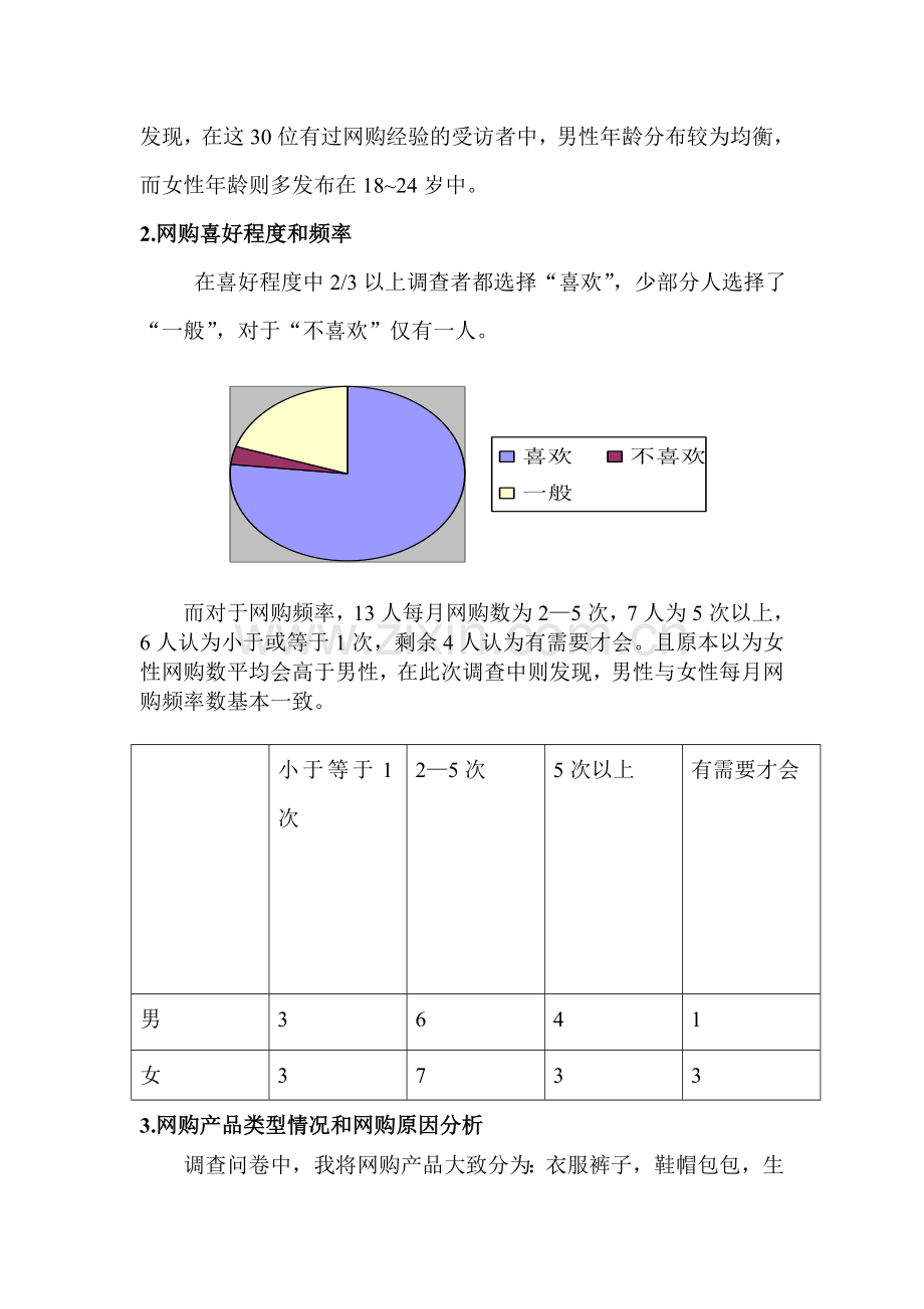 关于网络购物的社会实践调查报告.doc_第2页