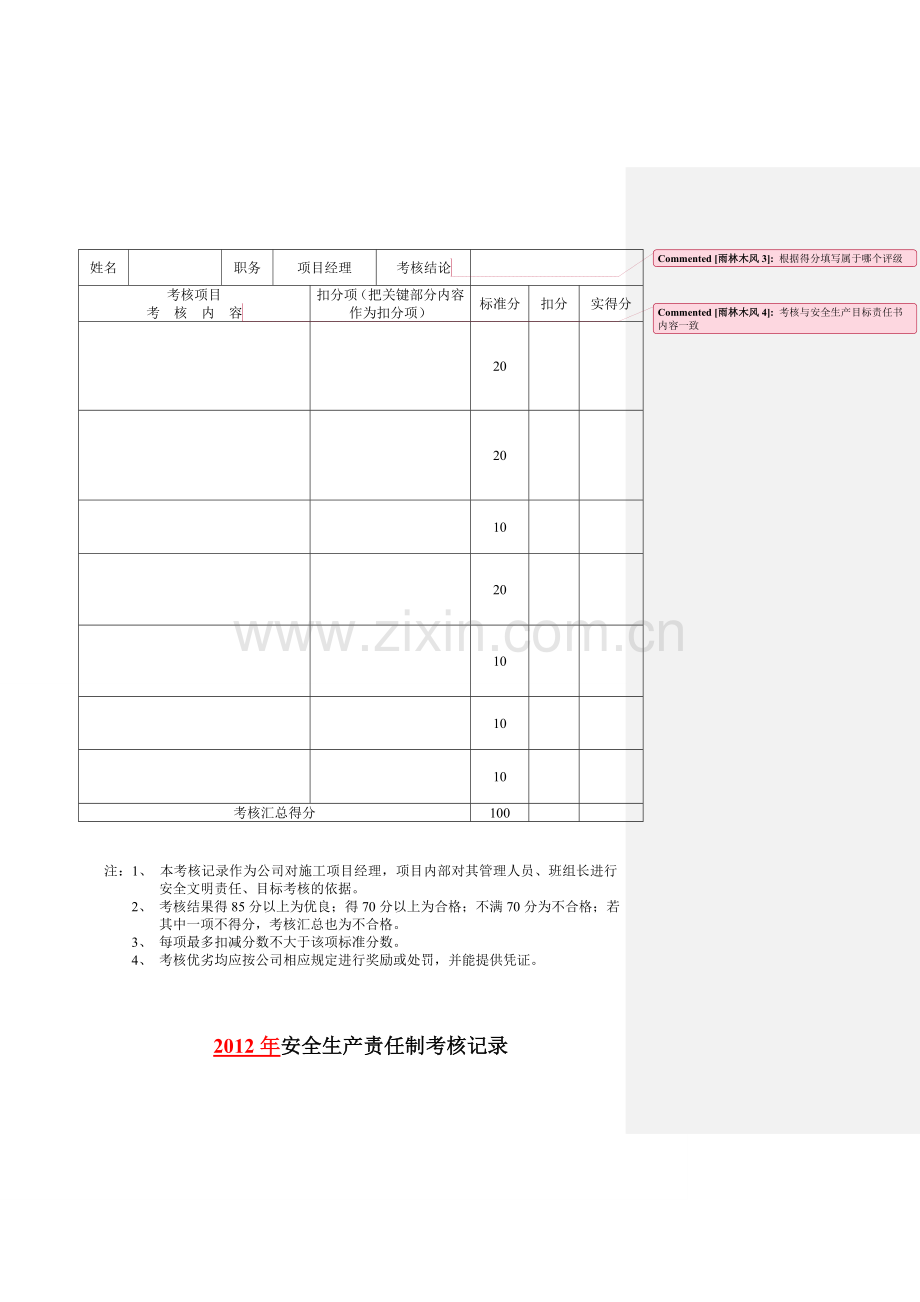 2.1.2.4安全生产责任制考核记录的考核与奖惩记录.doc_第2页