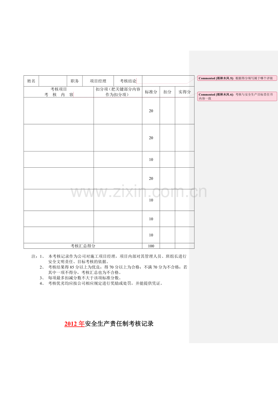 2.1.2.4安全生产责任制考核记录的考核与奖惩记录.doc_第3页