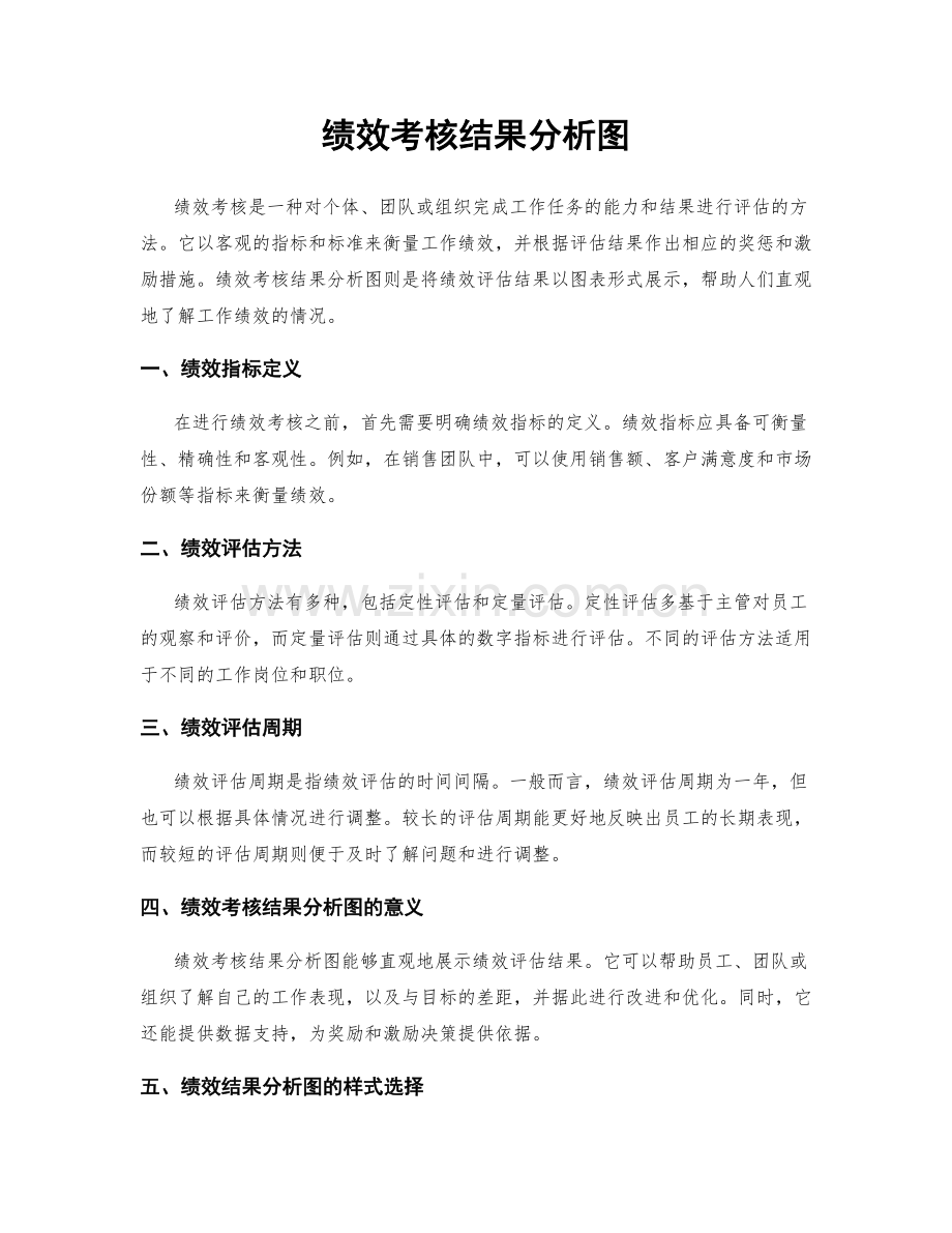 绩效考核结果分析图.docx_第1页